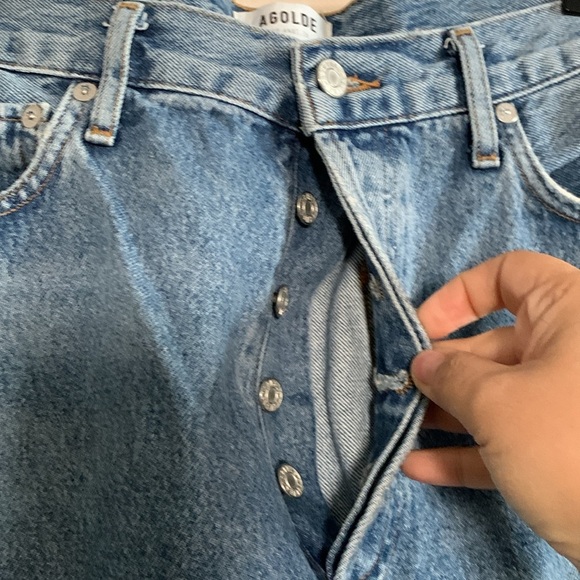 AGOLDE 90'S PINCH WAIST HIGH RISE STRAIGHT SIZE 30 - Picture 5 of 8